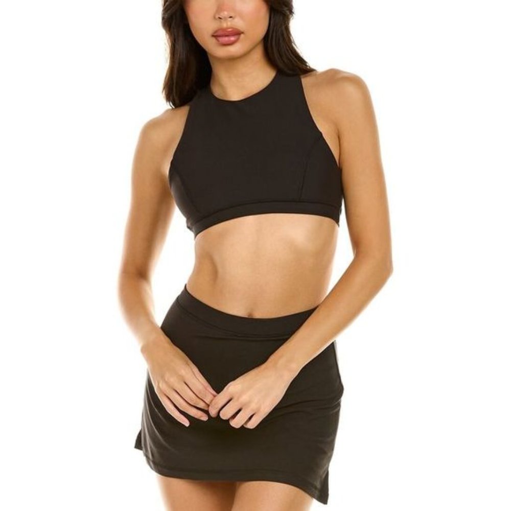 WeWoreWhat Racerback Crop Sports Bra